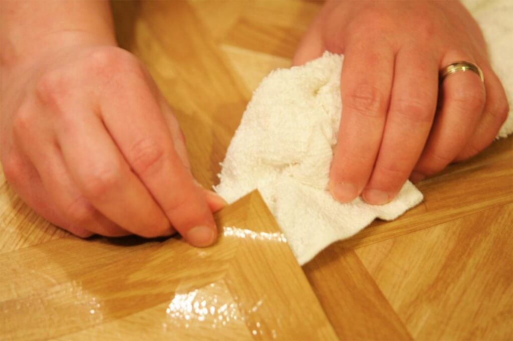 How to Repair Lifting Edges On Vinyl Tile Home Makeover Diva